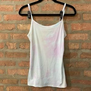 Pastel tie dye tank top